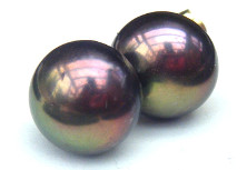 Black Pearl Earrings